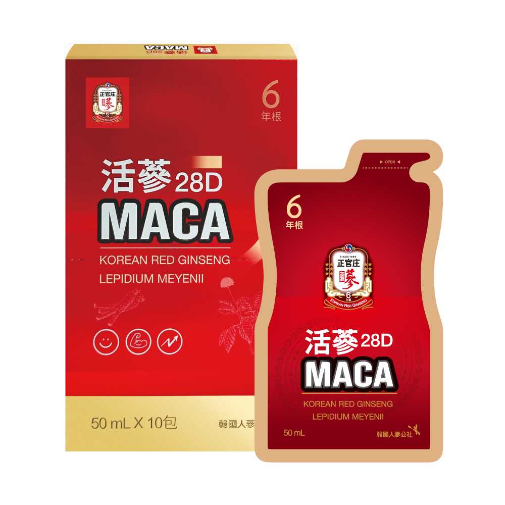 全聯獨賣！正官庄新品「活蔘28D MACA」、「高麗蔘葉黃素飲」重磅登場