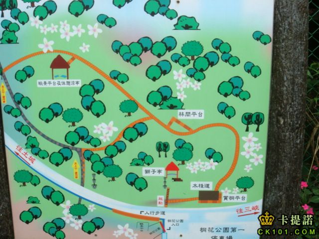 桐花公園地圖