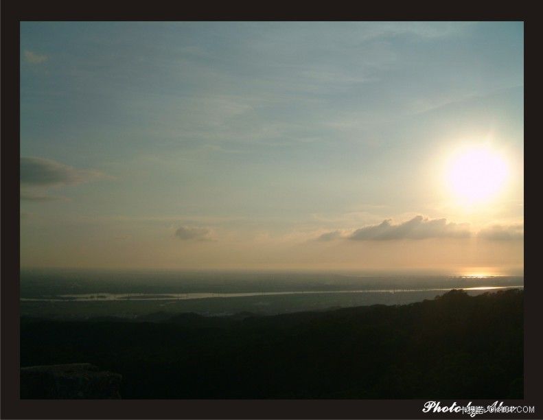 大肚山鹿港方向