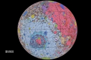 NASA首公開「月球完整地質圖」
