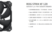 ROG STRIX XF120 信仰風扇上市