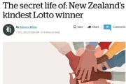 紐西蘭男子中$1500萬，分朋友一半！只因一個承諾