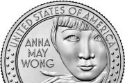 美元第一張亞裔面孔！華裔女星被印上美國25美分錢幣
