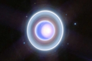 NASA公開詹姆斯韋伯太空望遠鏡拍攝「天王星」圖像